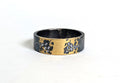 Flowers in A Field 24k Gold Steel Band