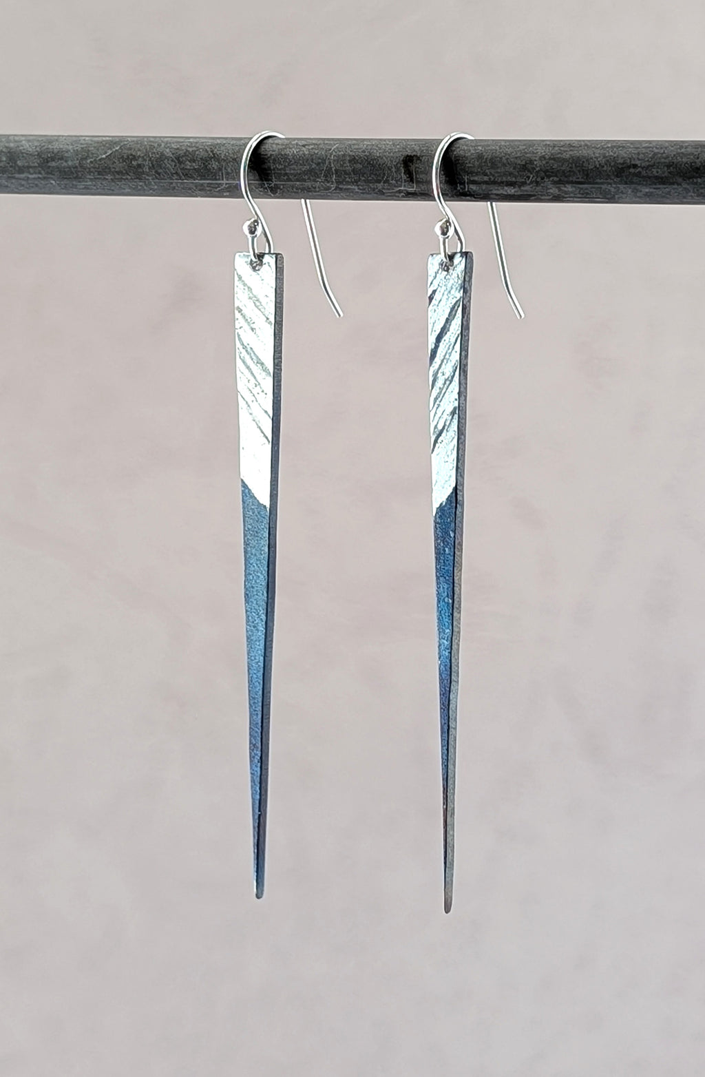 Icy Dramatic Point Earrings