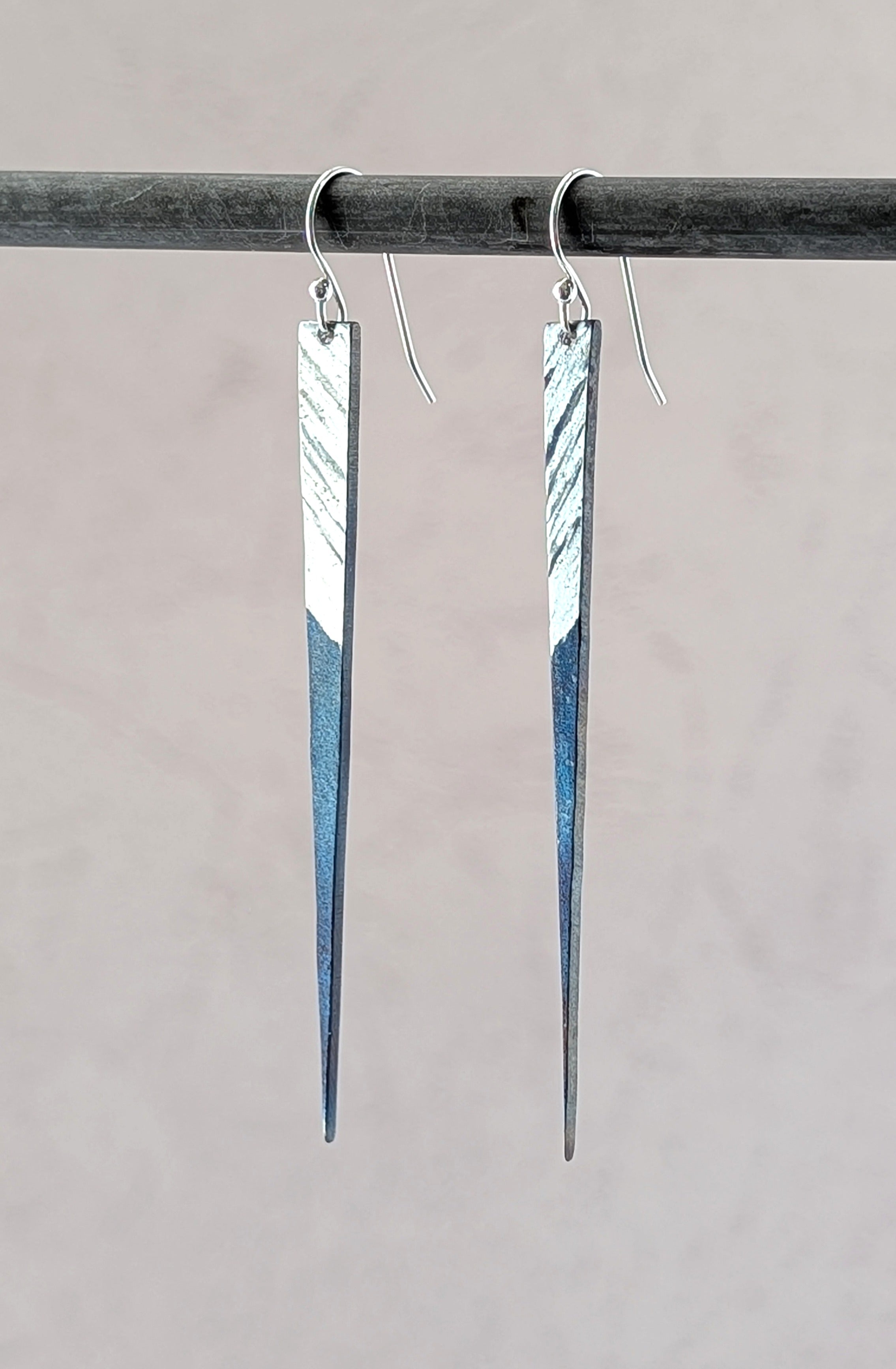 Icy Dramatic Point Earrings
