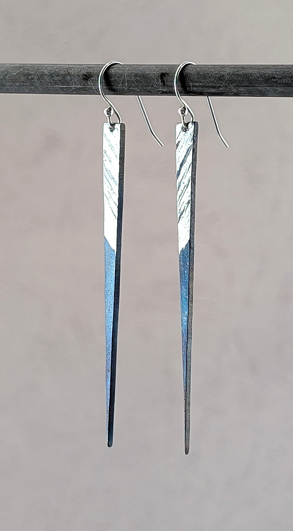 Icy Dramatic Point Earrings